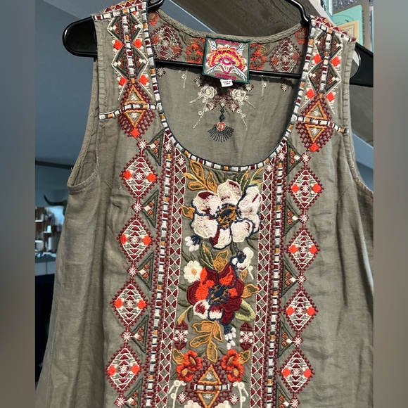 Johnny Was Linen Dress - Picture 4 of 7